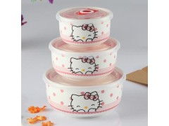 武威陶瓷保鮮碗 廣東省潮州市振韓陶瓷廠匠心打造的健康陶瓷制品